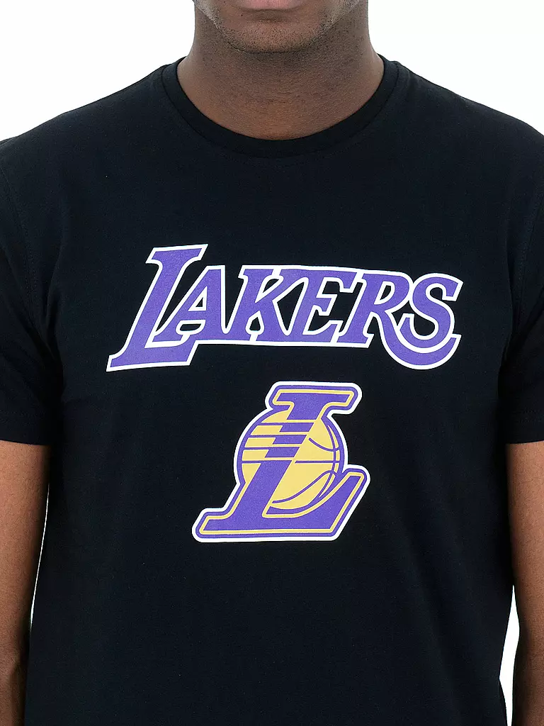 NEW ERA | T-Shirt LAKERS | schwarz