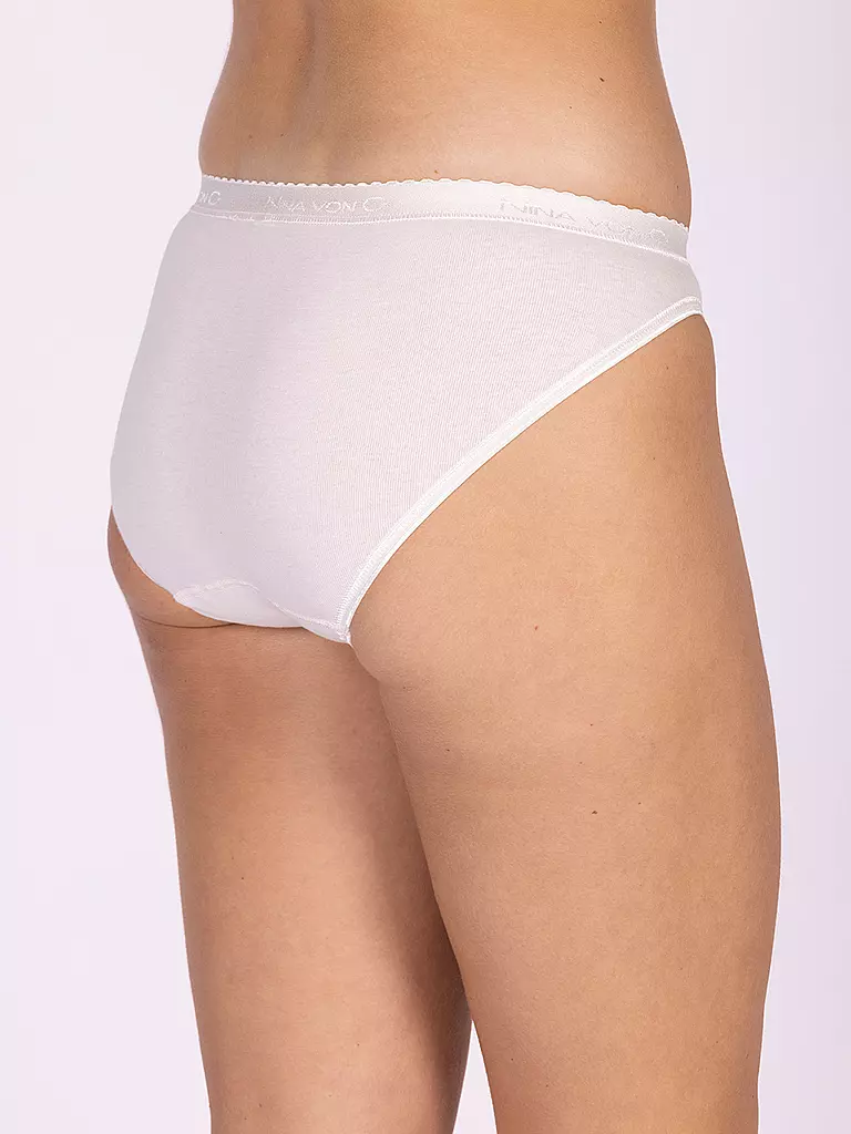 NINA VON C | Jazzpants  Fine Cotton Weiss | weiss