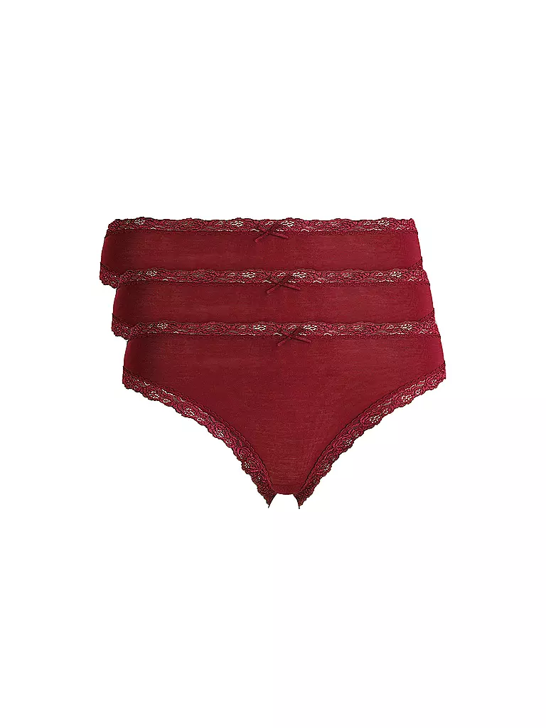 NINA VON C | Jazzpants 3er-Pkg. red berrie | rot