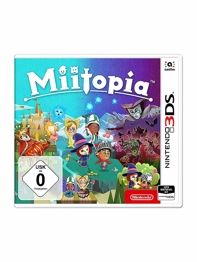 NINTENDO 3DS | Miitopia  | transparent