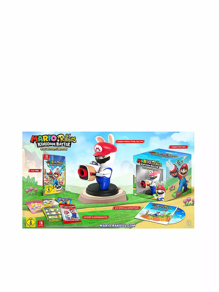 NINTENDO SWITCH | Mario & Rabbids Kingdom Battle - Collectors Edition | transparent