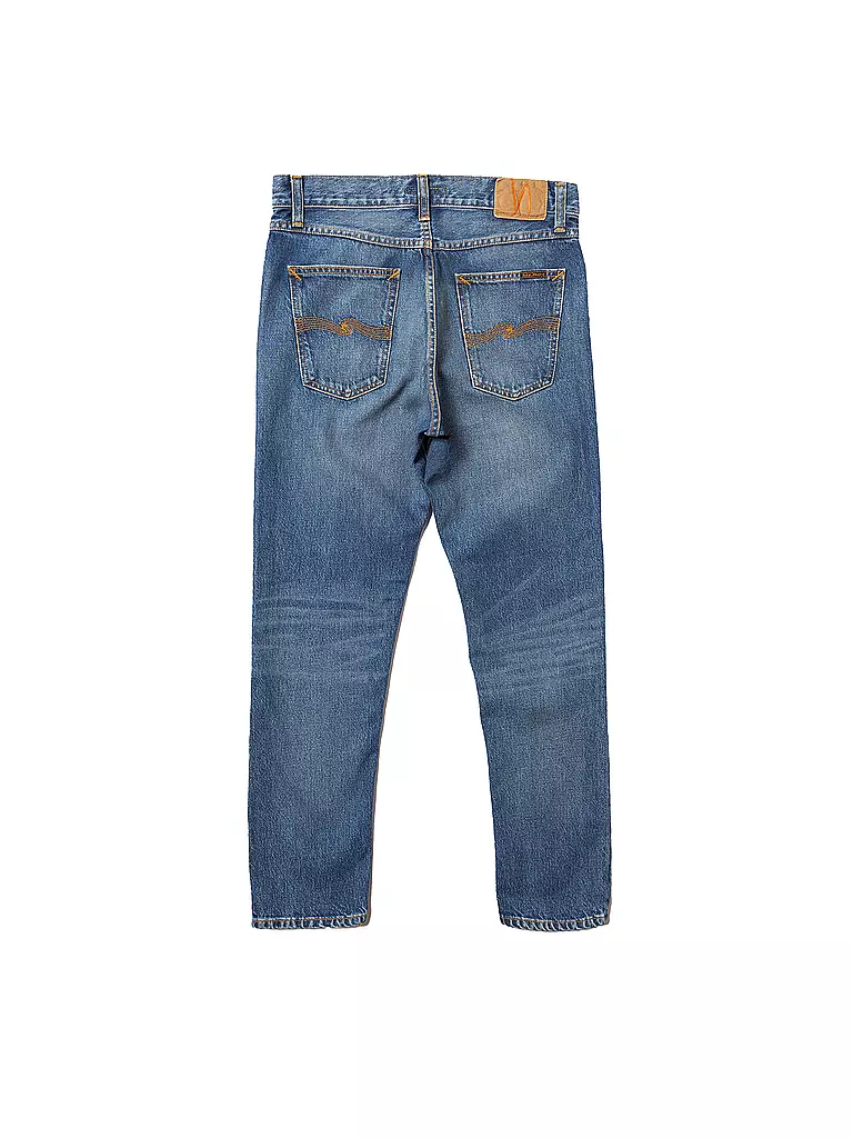 NUDIE JEANS | Denim Jeans Straight Fit STEADY EDDIE | blau