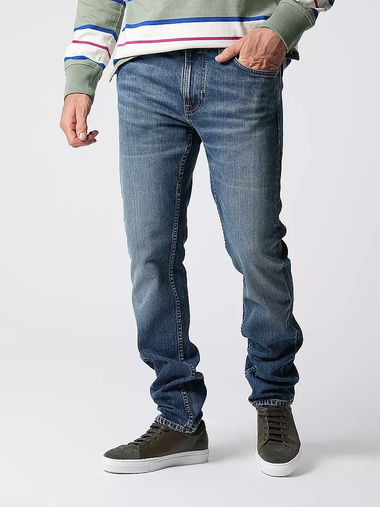 NUDIE JEANS | Jeans Slim Fit LEAN DEAN | blau