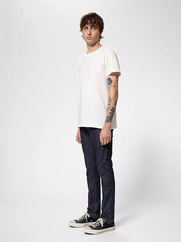 NUDIE JEANS | Jeans Straight Fit GRIM TIM | blau