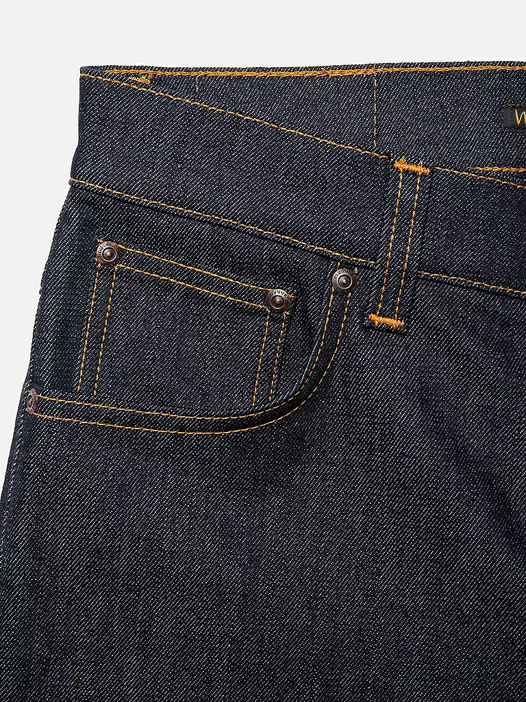 NUDIE JEANS | Jeans Straight Fit GRIM TIM | blau