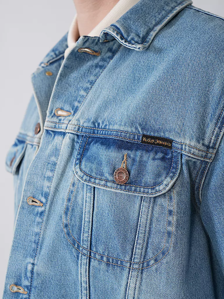 NUDIE JEANS | Jeansjacke DANNY DENIM JACKET | blau