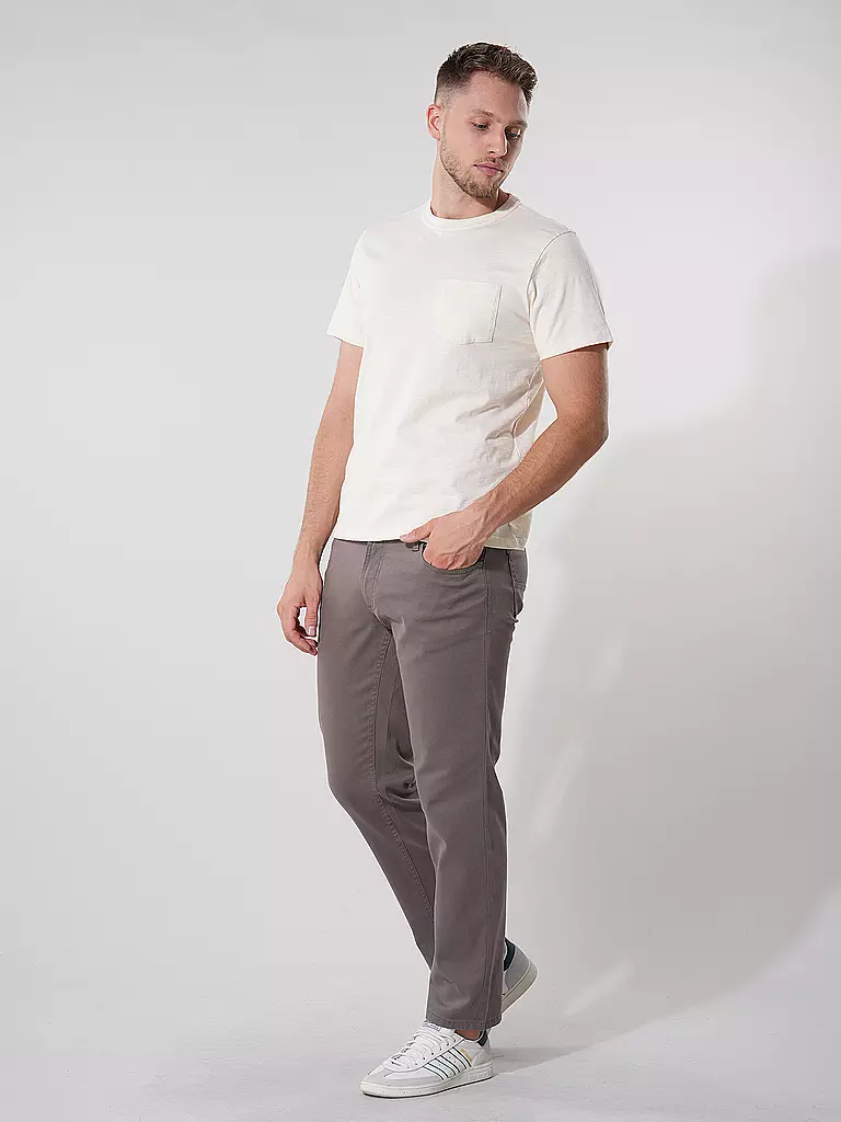 NUDIE JEANS | T-Shirt  | creme