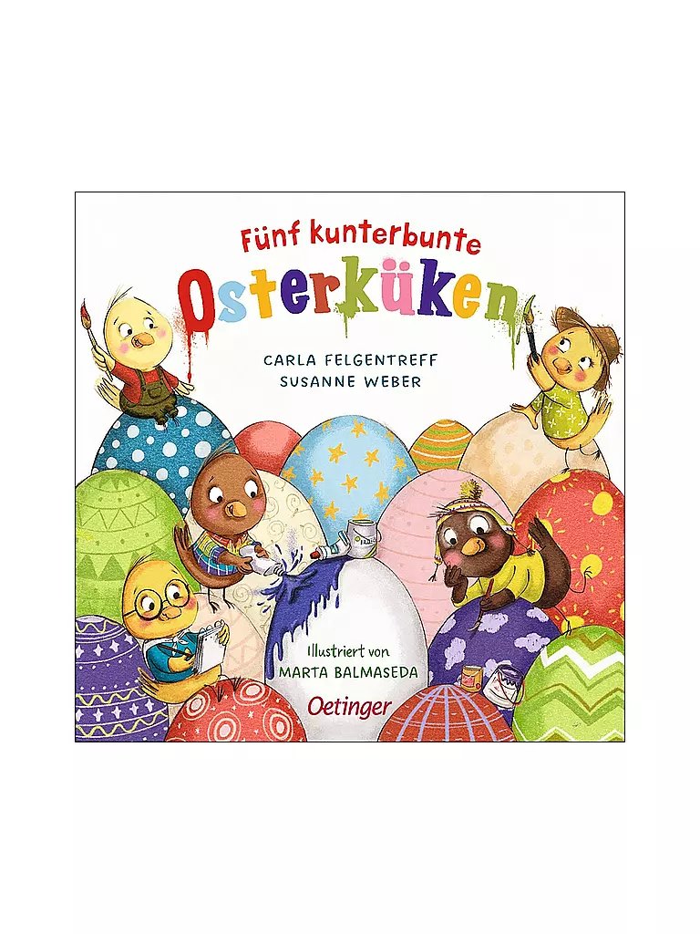 OETINGER VERLAG | Buch - Fünf kunterbunte Osterküken | keine Farbe