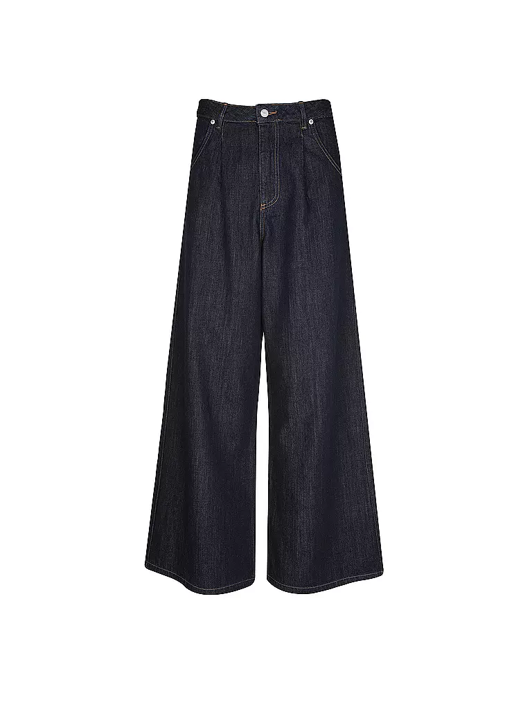 OFFICINE GENERALE | Jeans Wide Leg MOENA | dunkelblau