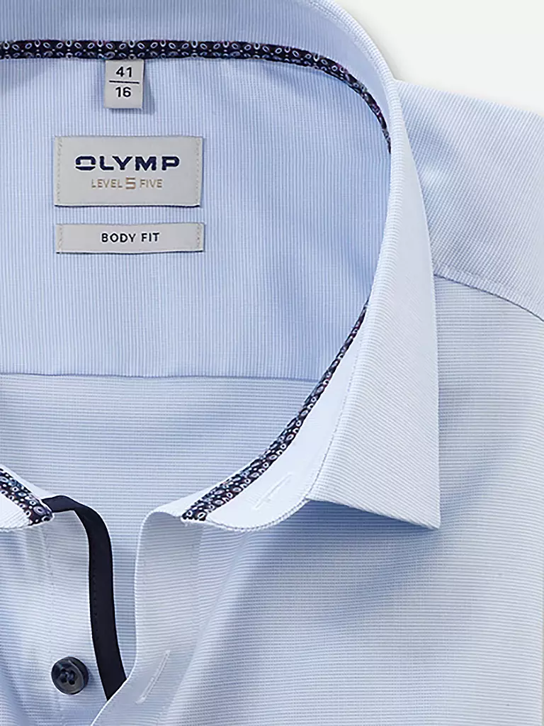 OLYMP LEVEL FIVE | Hemd Slim Fit | weiss