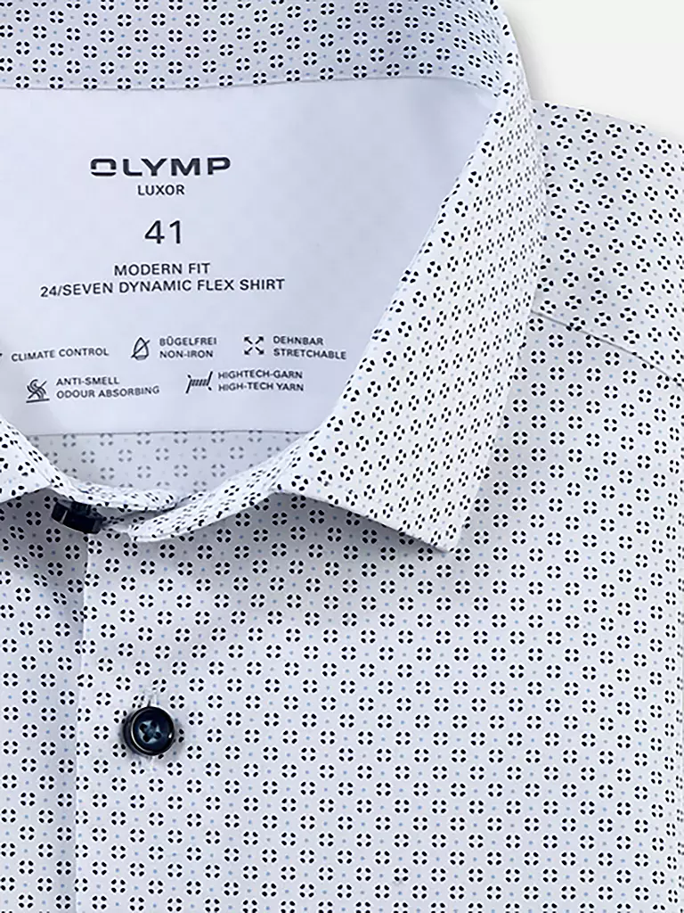 OLYMP | Hemd Modern Fit | weiss