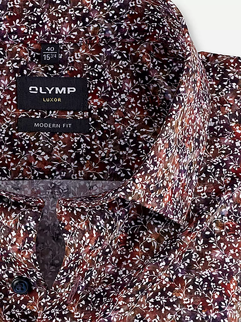 OLYMP | Hemd Regular Fit | lila