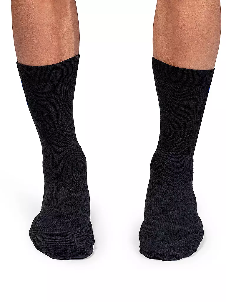 ON | Socken black / indigo | schwarz