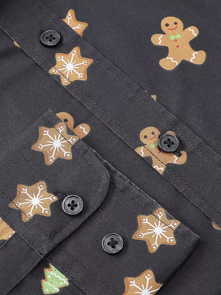 ONLY & SONS | Hemd Slim Fit  ONSALF XMAS | dunkelgrün