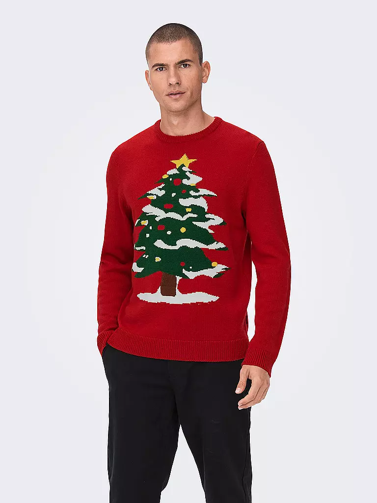 ONLY & SONS | Pullover ONSXMAS | grün