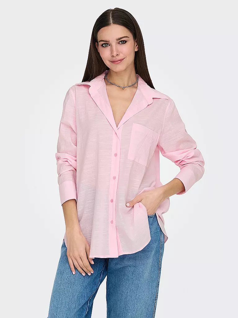 ONLY | Bluse ONLSALINA | rosa