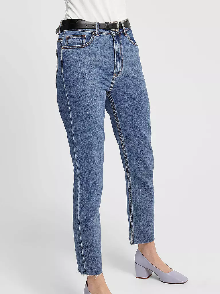 ONLY | Highwaist Jeans Straight Fit ONLEMILY | blau