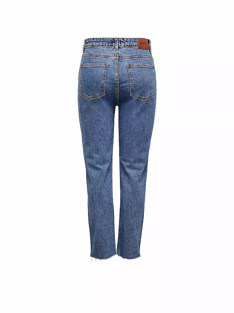 ONLY | Highwaist Jeans Straight Fit ONLEMILY | blau