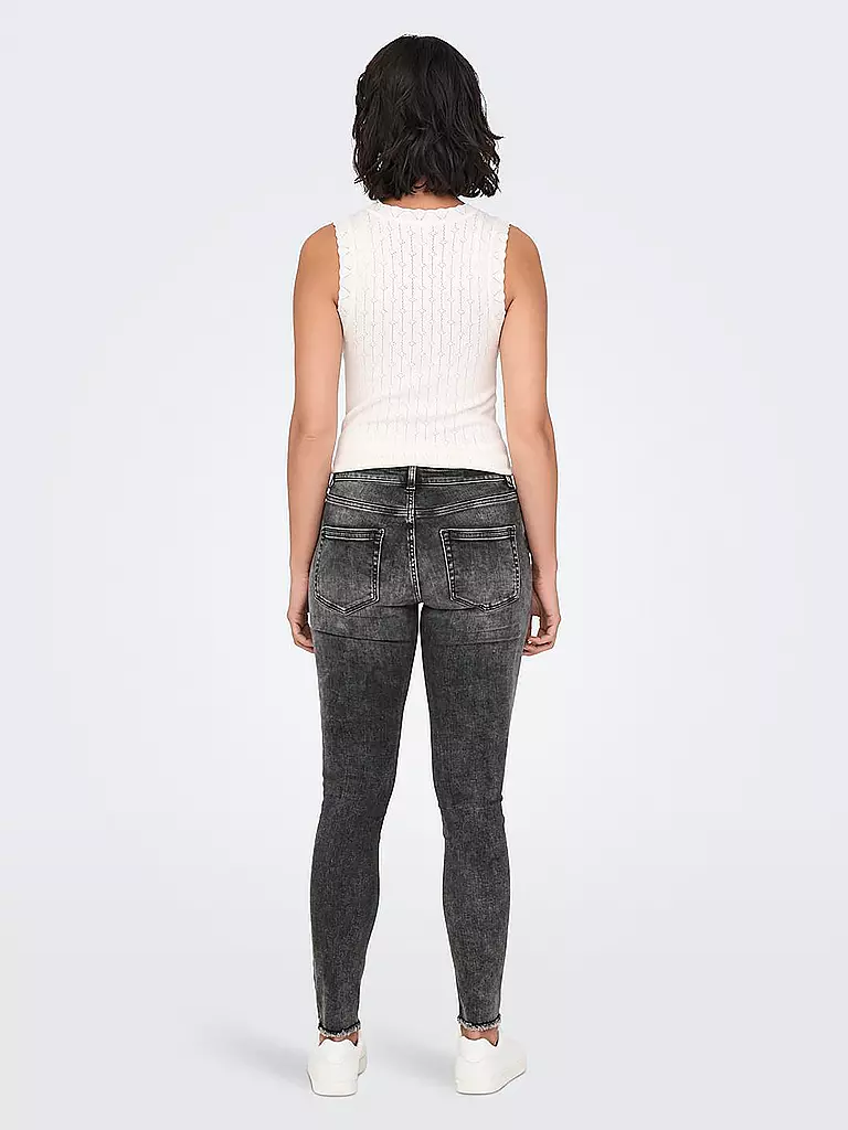 ONLY | Jeans Skinny Fit 7/8 ONLBLUSH | schwarz