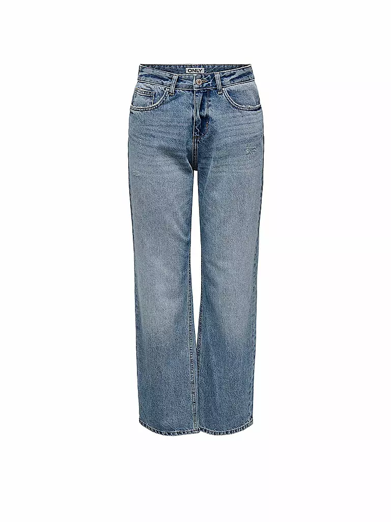 ONLY | Jeans Straight Fit ONLELLA-RILEY | blau