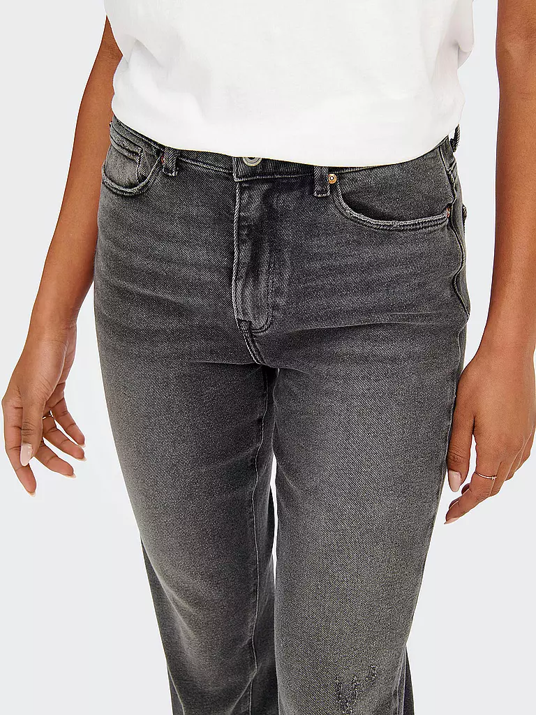 ONLY | Jeans Straight Fit ONLEMILY  7/8 | grau