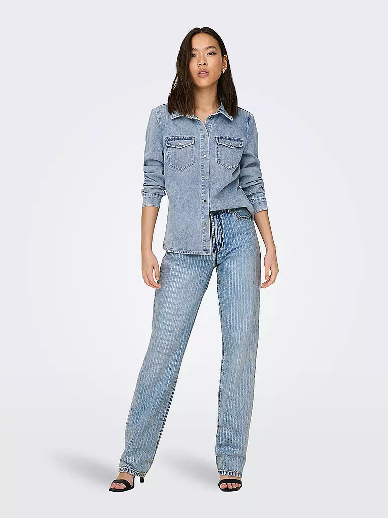 ONLY | Jeans Straight Fit ONLJACI | hellblau