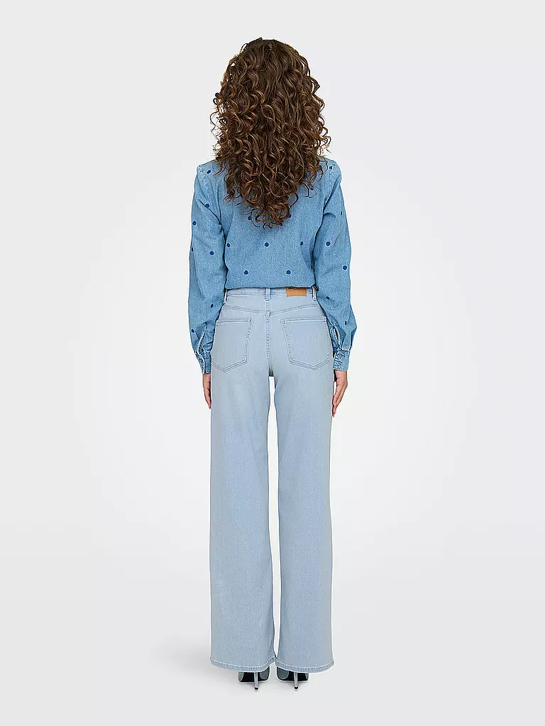 ONLY | Jeans Wide Leg Fit ONLMADISON BLUSH  | hellblau