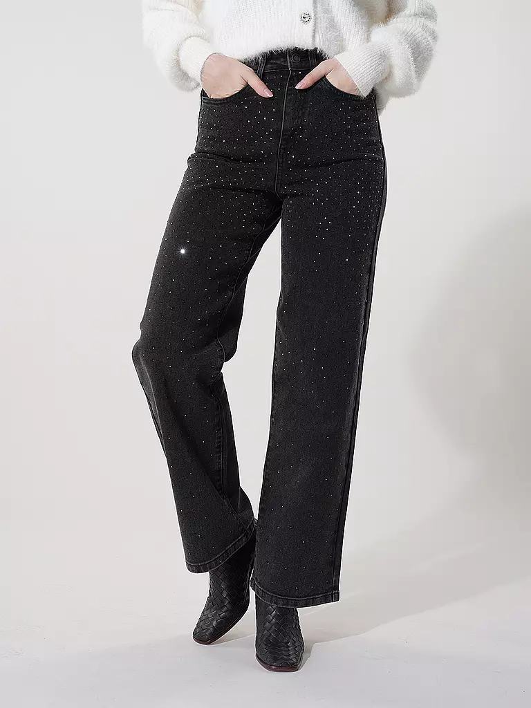 ONLY | Jeans Wide Leg ONLHOPE | schwarz