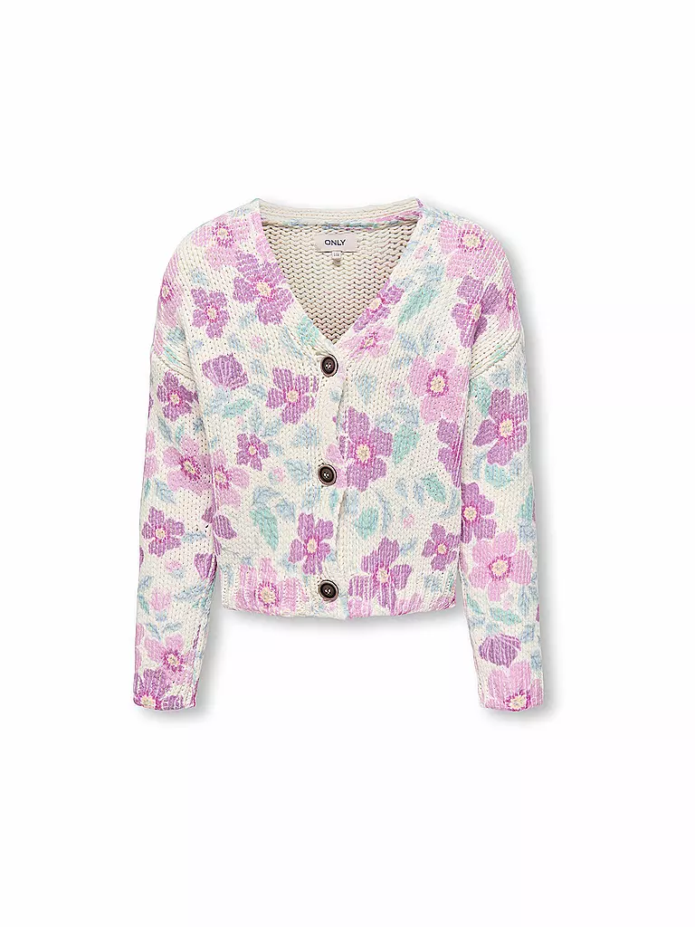 ONLY | Mädchen Cardigan KOGMAJA LIFE  | weiss