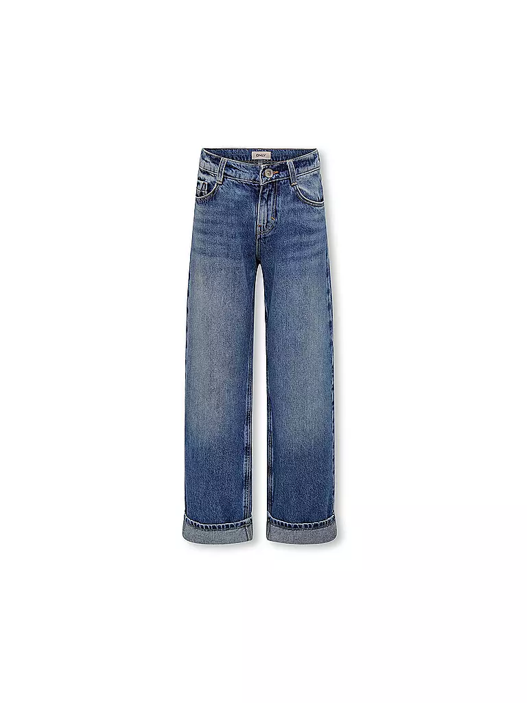 ONLY | Mädchen Jeans Wide Leg KOGHOPE  | blau