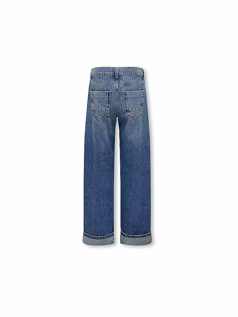 ONLY | Mädchen Jeans Wide Leg KOGHOPE  | blau