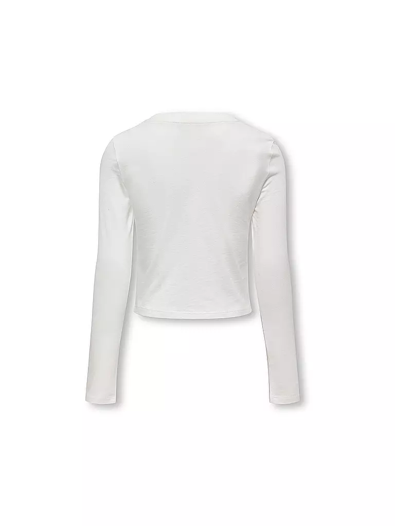 ONLY | Mädchen Langarmshirt KOGHALEY | weiss