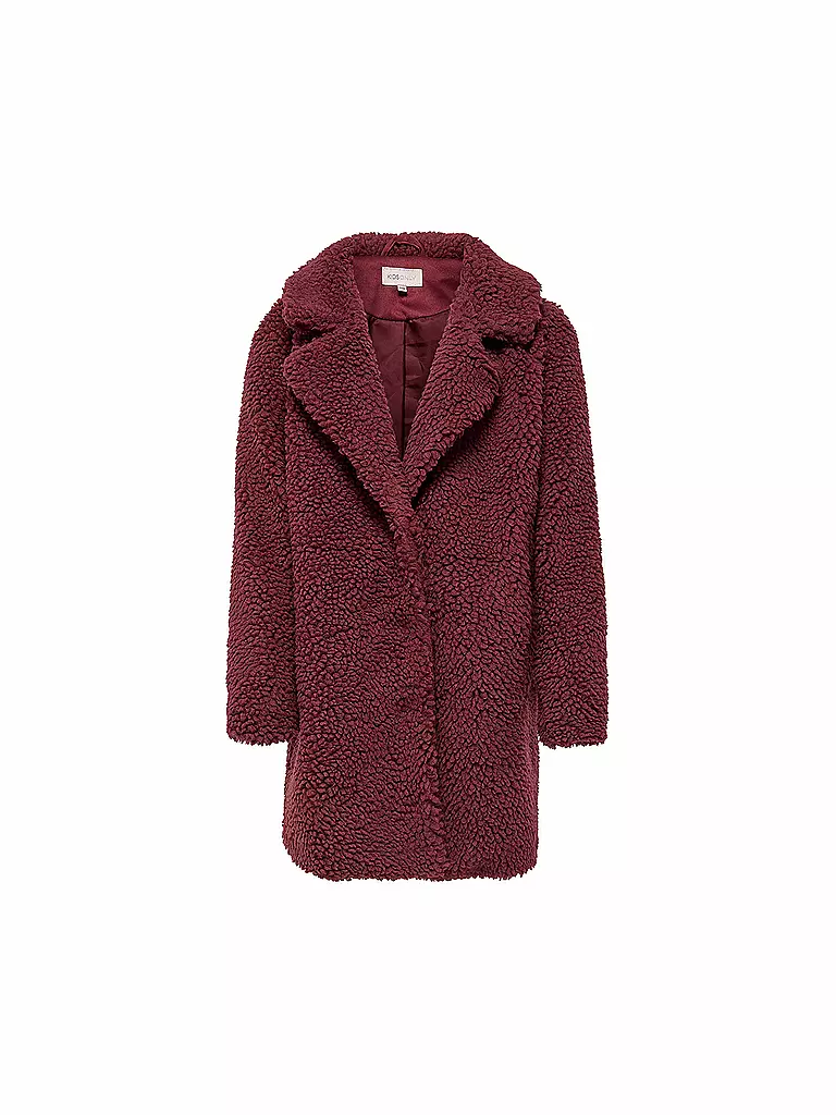 ONLY | Mädchen Mantel KONNEWAURELIA SHERPA | rot