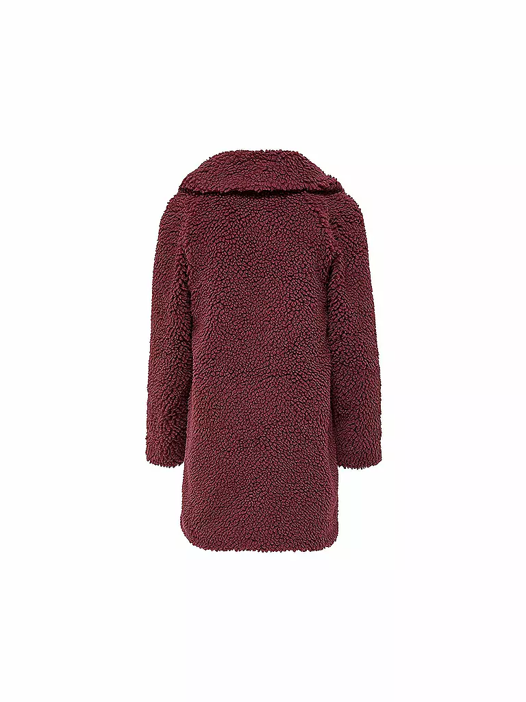 ONLY | Mädchen Mantel KONNEWAURELIA SHERPA | rot