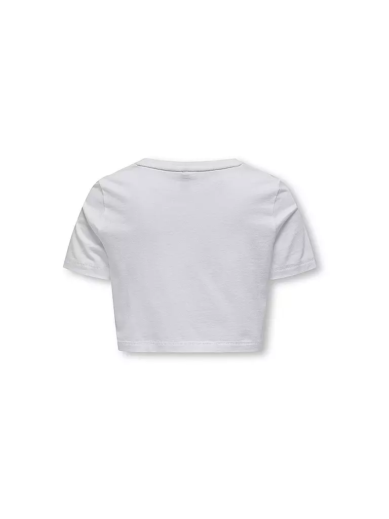 ONLY | Mädchen T-Shirt Cropped Fit KOGEMMA | weiss