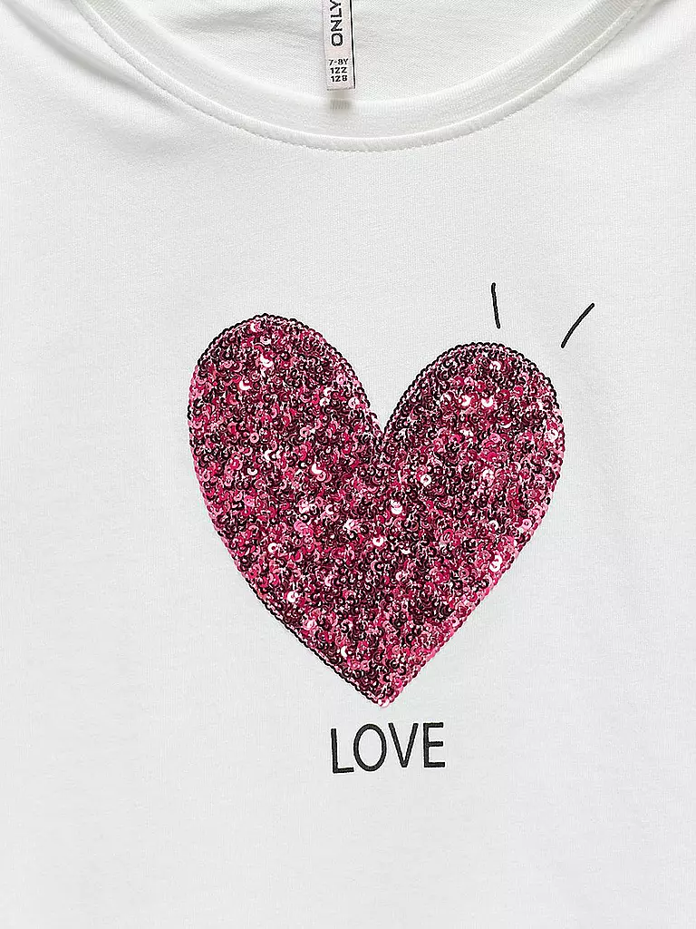 ONLY | Mädchen T-Shirt KOGCANDY LIFE | rosa