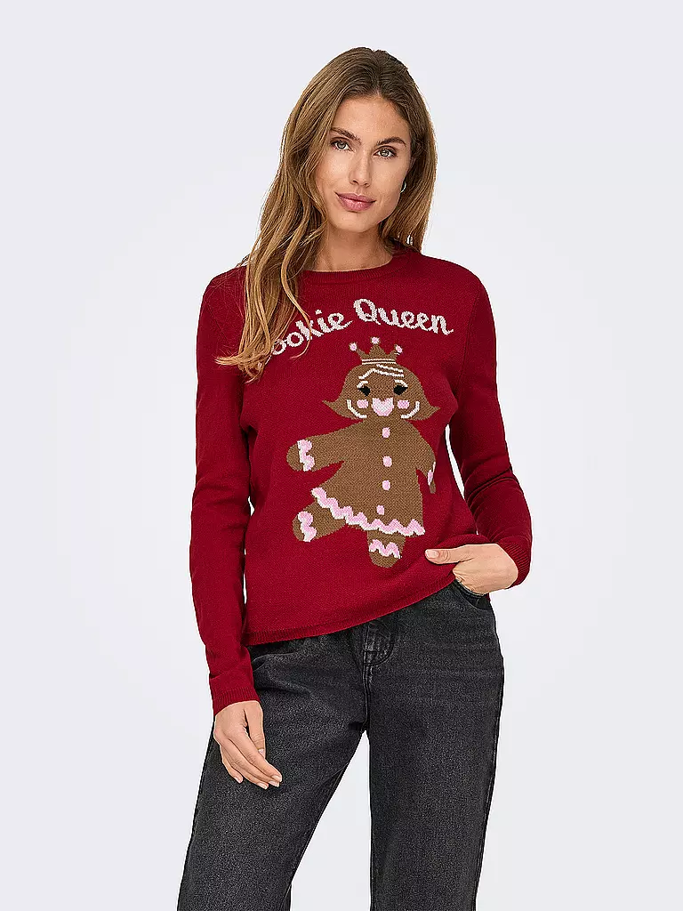 ONLY | Pullover  ONLXMAS GINGERBREAD | grün