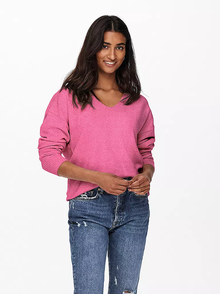 ONLY Pullover ONLRICA pink