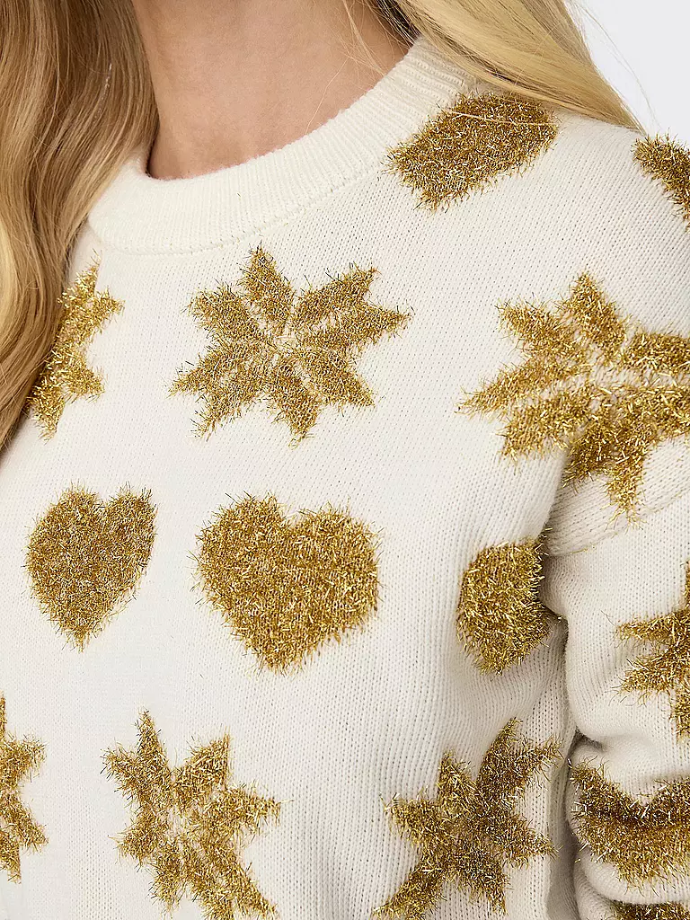 ONLY | Pullover ONLXMAS LOVE | creme
