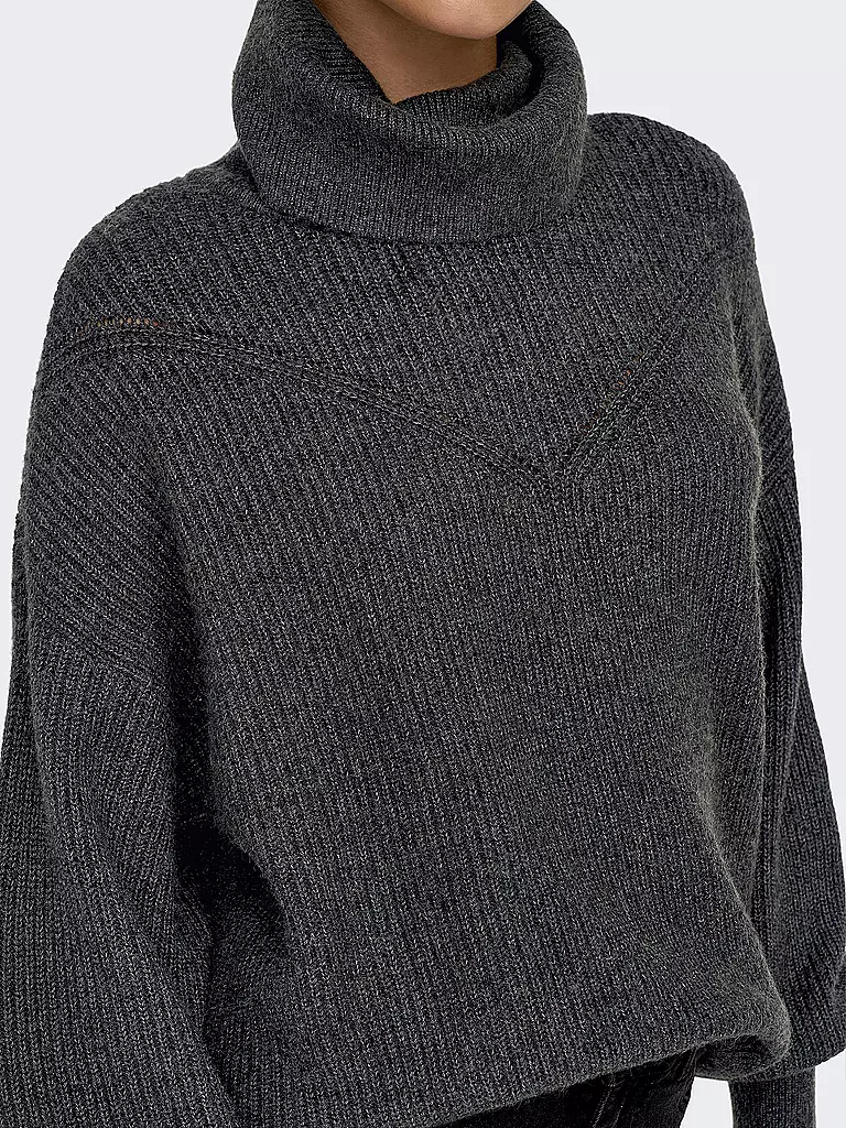 ONLY | Rollkragenpullover ONLKATIA | grau