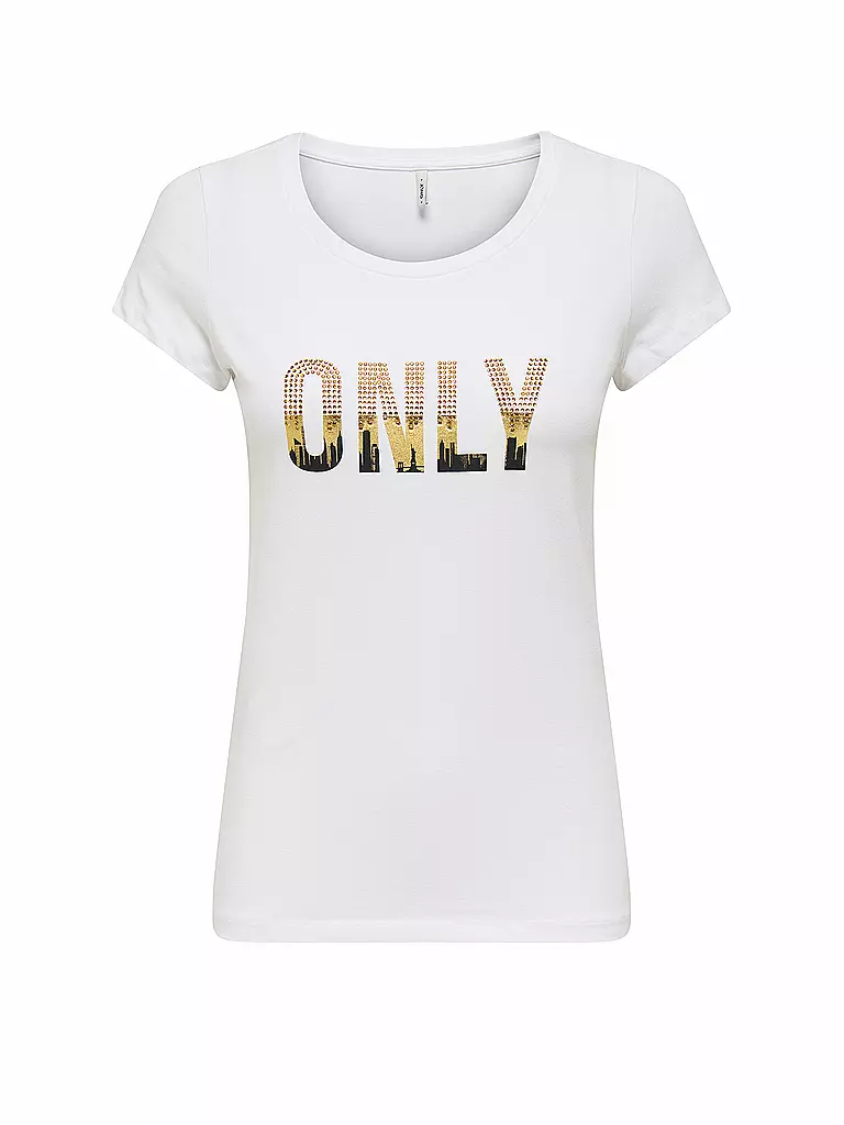 ONLY | T-Shirt ONLHELENA | weiss