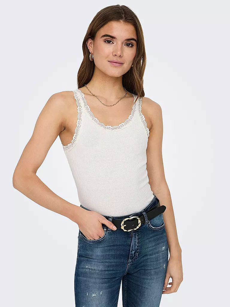 ONLY | Top ONLSHARAI  | creme