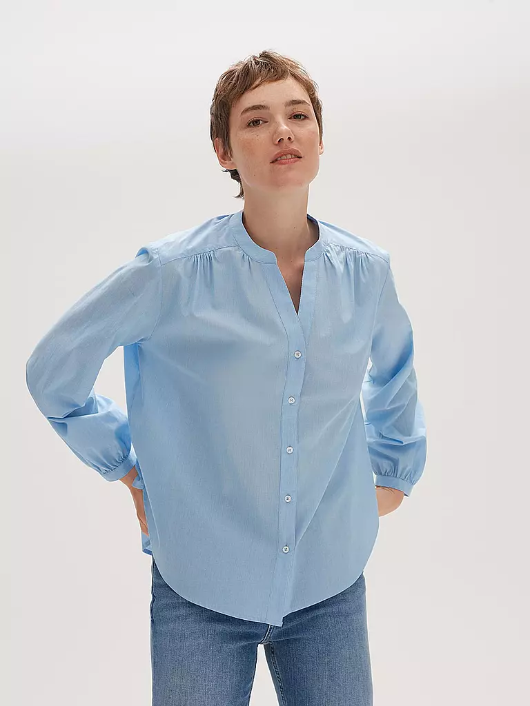 OPUS | Bluse FAPINA | blau