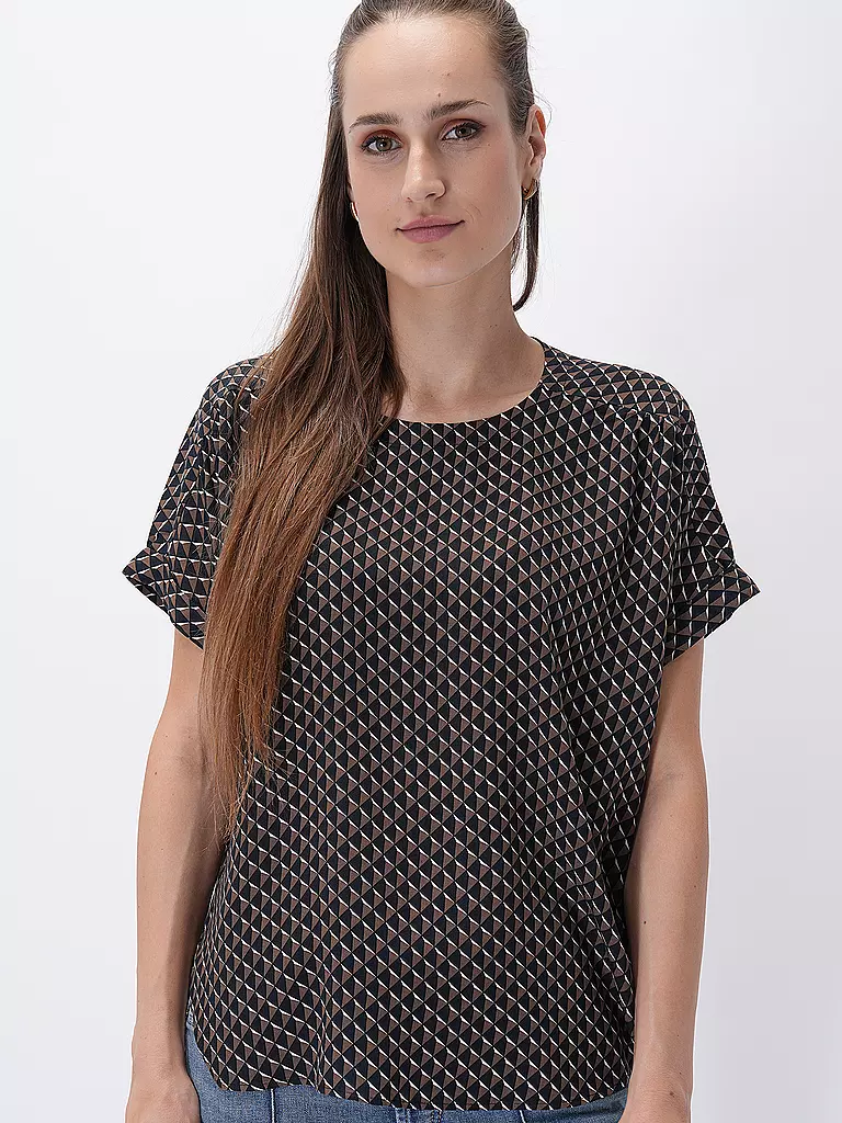 OPUS | Blusenshirt FEMKA MINIMAL | braun