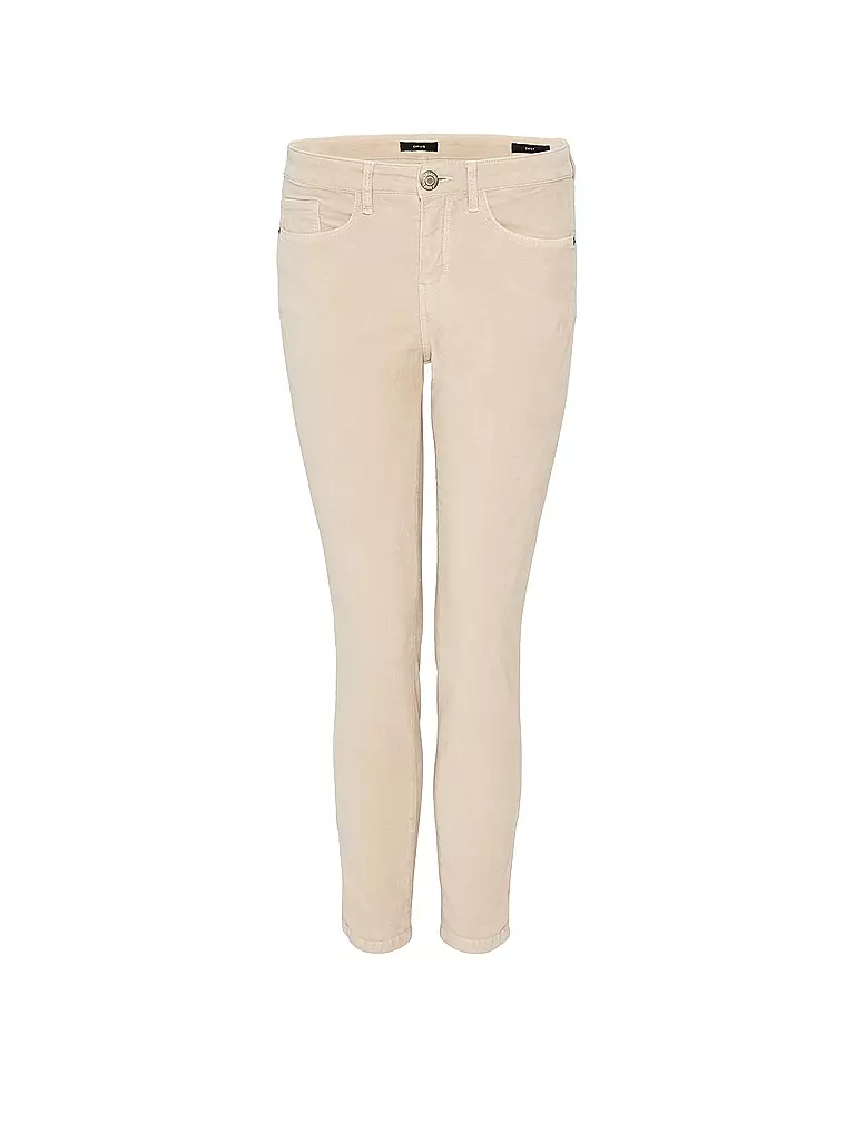 OPUS | Hose Slim Fit 7/8 EMILY | creme