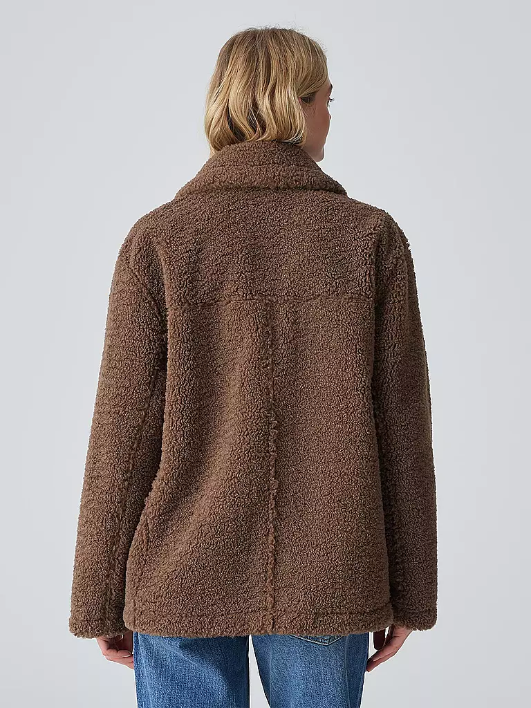 OPUS | Jacke in Felloptik HEVERLY | braun