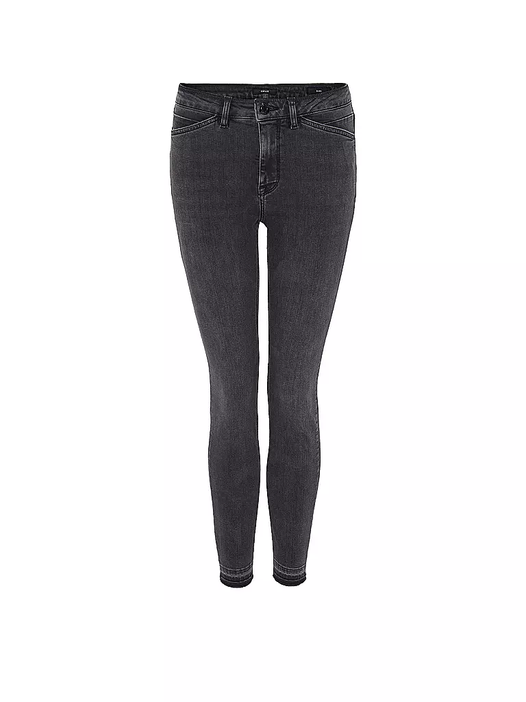 OPUS | Jeans Skinny Fit ELMA CLASSY | grau