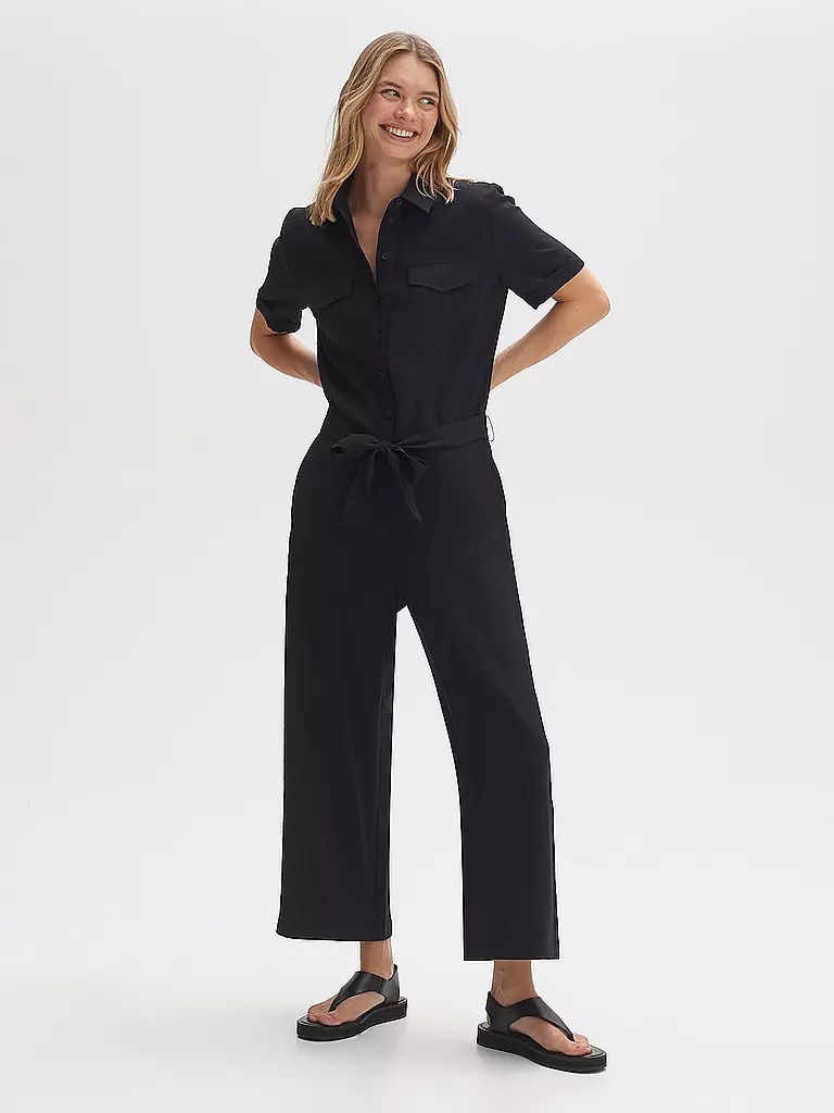 OPUS | Jumpsuit MELIPPI | schwarz