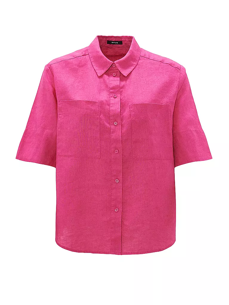 OPUS | Leinenbluse FILALIA | pink