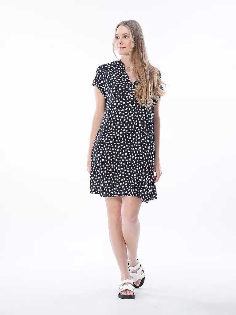 OPUS | Minikleid WULARO DOT | dunkelblau